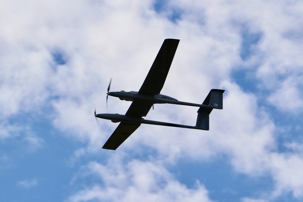 Bezpilotní prostředek monitoruje hranice