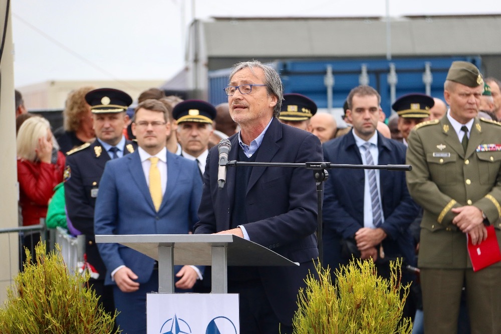Projev ministra obrany Martina Stropnického