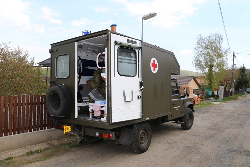 S odběrovým týmem v akci