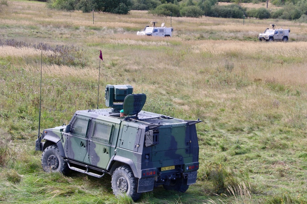 Vozidlo Iveco s kamerovým systémem