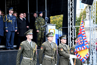 Studenti Univerzity obrany složili vojenskou přísahu