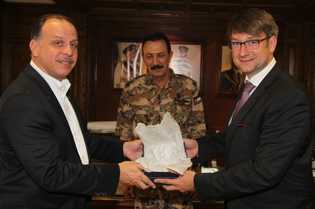 Náměstek Jakub Landovský jednal s představiteli generálního štábu ozbrojených sil Jordánska