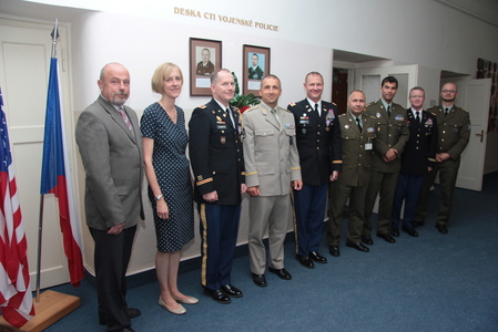 Spolupráce s Američany je pro Vojenskou policii zásadní