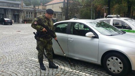 Příslušníci Roty aktivních záloh Vojenské policie pokračují ve výcviku 3