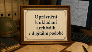 Digitální archiv MO získal oprávnění k ukládání archiválií v digitální podobě