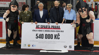Ilustrační obrázek ke článkuI letos Sparta přispěla do Vojenského fondu solidarity