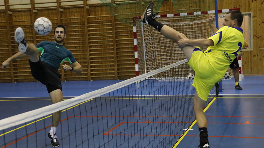 Pohár šéfredaktora A reportu v nohejbale má po osmi letech nového krále