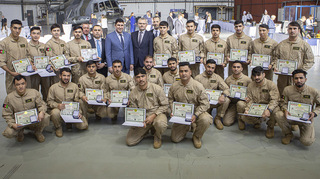 Ilustrační obrázek ke článkuLOM PRAHA TRADE uspořádal slavnostní ceremoniál k vyřazení další skupiny afghánských pilotů 