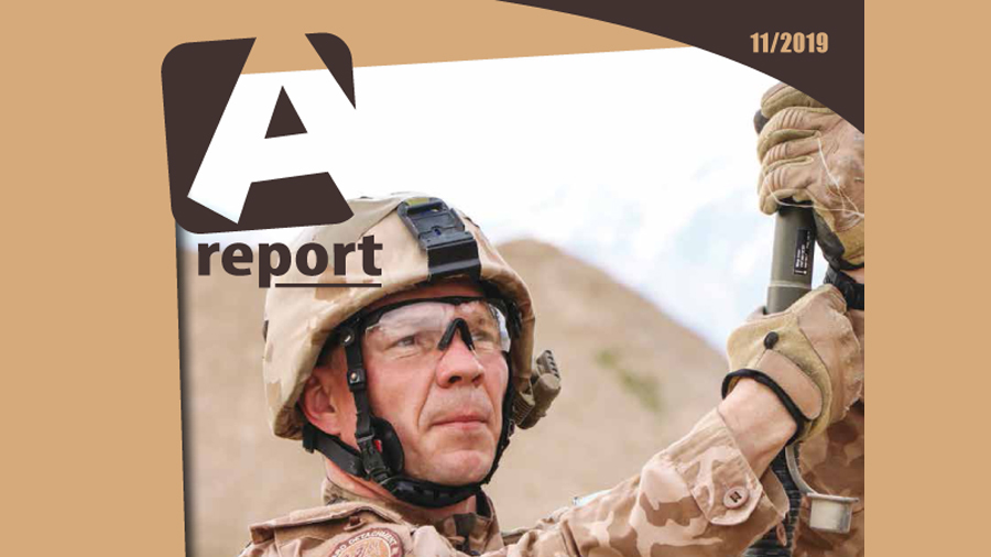 Nejnovější číslo A reportu přináší rozhovor s velitelem nově budovaného Velitelství kybernetických a informačních operací