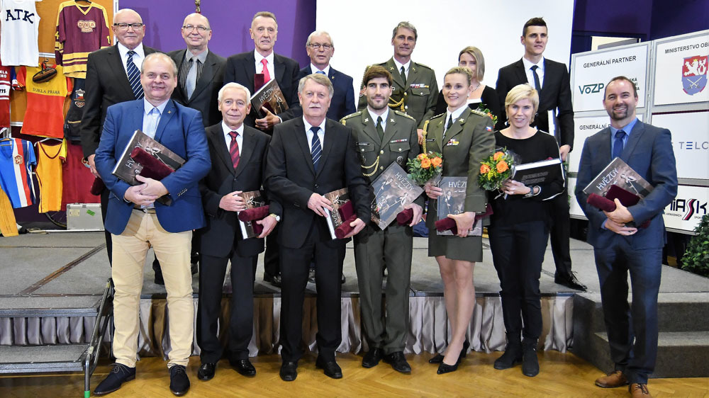 ASC Dukla oslavila sedmdesát let oceněním sportovců, křtem kalendáře i představením unikátního dokumentu 