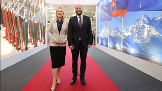 Ilustrační obrázek ke článkuMinistryně obrany navštívila slovenský veletrh obranného průmyslu IDEB 