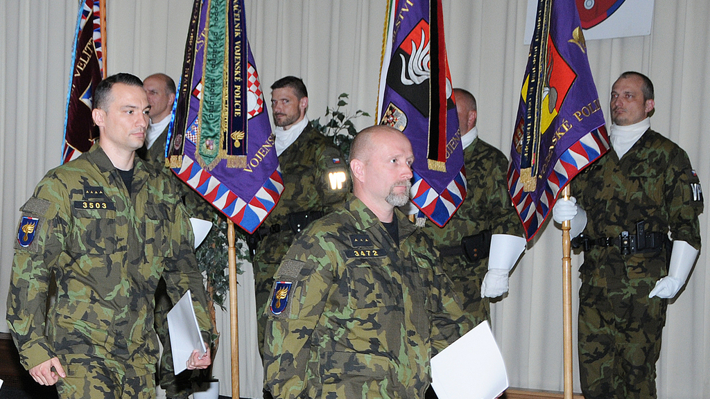 Vojenská policie získala do svých řad další tři desítky členů
