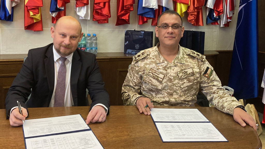 Bezpečnostní konzultace s Jordánskem potvrdily tradičně dobré vztahy v oblasti obrany
