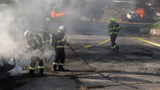Ilustrační obrázek ke článkuAdrenalin v plamenech: Fire Rescue 2024 testovalo vojenské hasiče na maximum