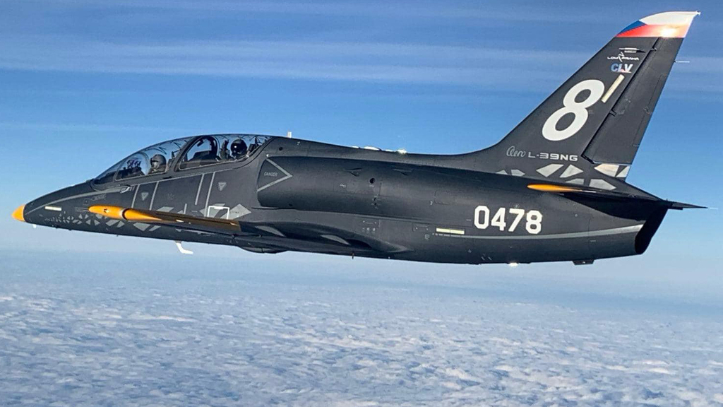 V CLV LOM PRAHA proběhl první výcvikový let na nových letounech L-39 Skyfox