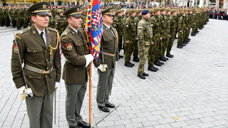 Studenti Univerzity obrany složili vojenskou přísahu