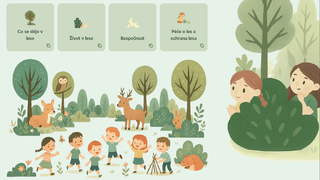 Ilustrační obrázek ke článkuVojenské lesy a statky dávají dětem k Mikuláši nový web