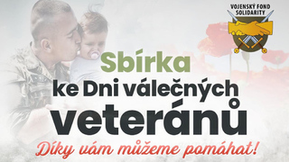 Ilustrační obrázek ke článkuPodpořte i vy sbírku ke Dni válečných veteránů