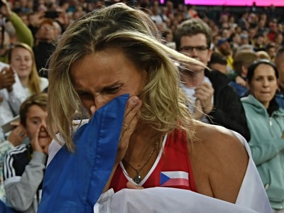 Byl to silný pocit, řekla o zlatém oštěpu mistryně světa Barbora Špotáková