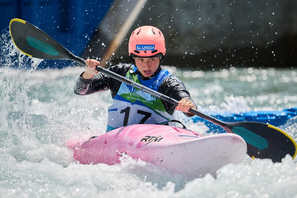 Kateřina Beková při své premiéře na seniorském mistrovství světa vybojovala v časovce stříbro