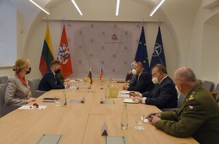 Bilaterální jednání na Ministerstvu obrany Litvy