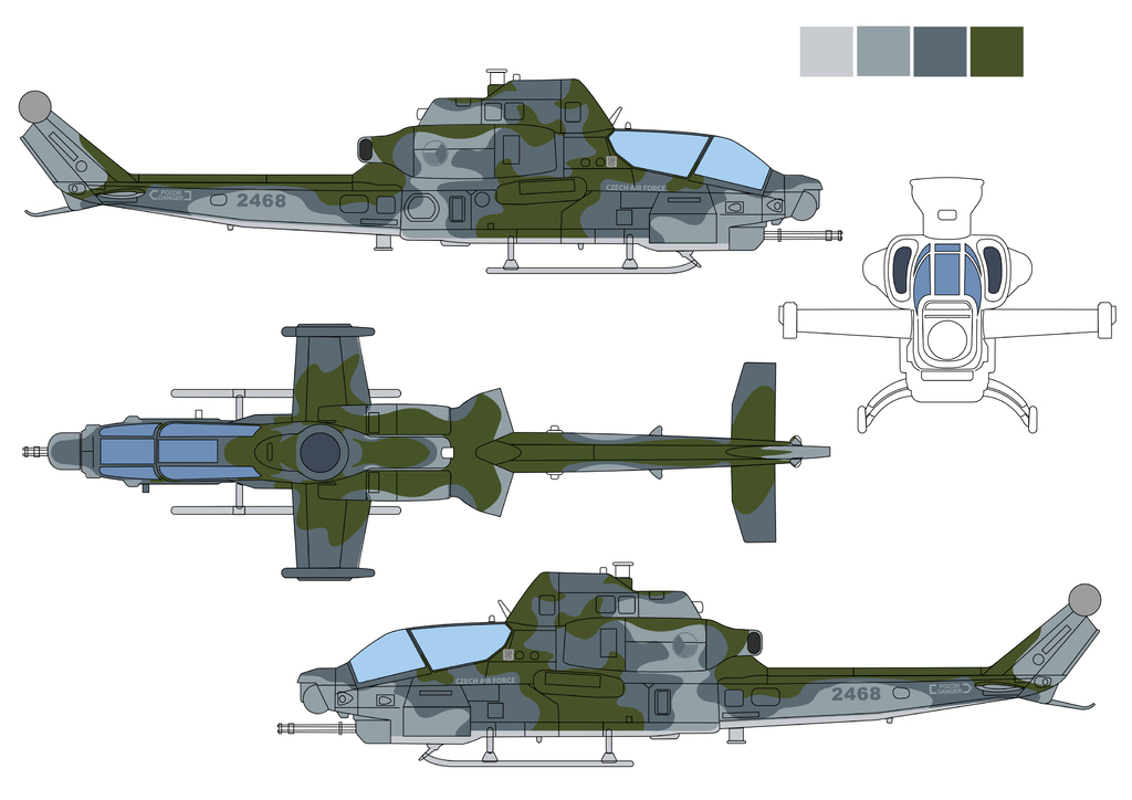 bokorys UH 1 Z Viper CzAF Colour