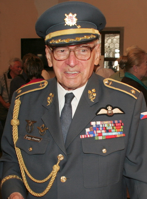 Brig.gen. Miroslav Štandera v roce 2011 v Plzni