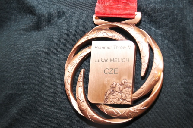 Bronzová medaile Lukáše Melicha