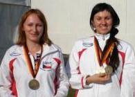 Bronzové pistolářky Michaela Musilová a Lenka Marušková