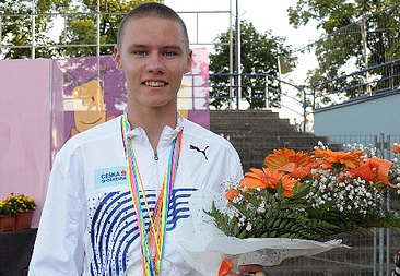 Bronzový sprinter Pavel Maslák