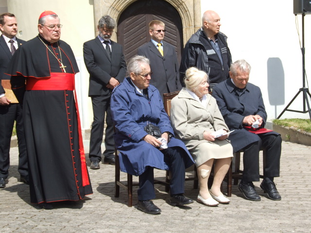 Bývalí političtí vězni Miroslav Kopta a Leo Žídek