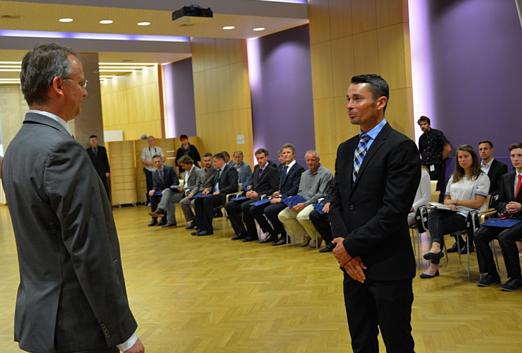 Za sportovce poděkoval Jiří Ježek