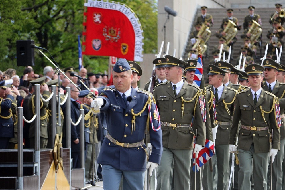 Ceremoniál vedl plukovník Milan Virt