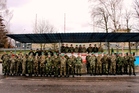 Čeští vojáci v Kasárnách Zegrze