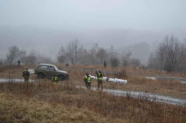 Činnost vojáků na úseku státních hranic