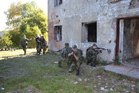 Z loňského cvičení Safeguard - tzv. čištění budovy