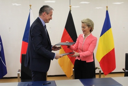 S německou kolegyní Ursulou von der Leyen 