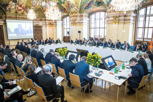 Setkání ministrů obrany a vnitra středoevropských zemí