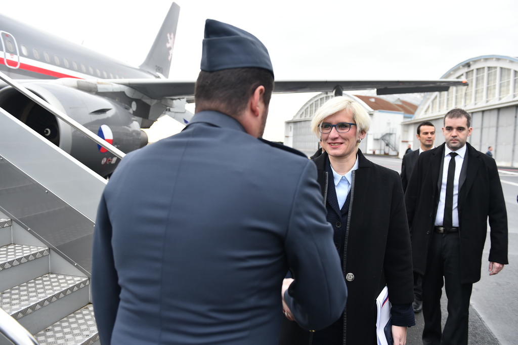 Ministryně obrany Karla Šlechtová