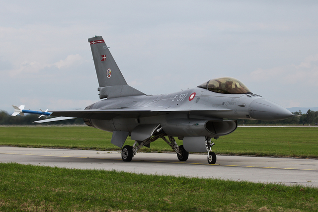 Dánský letoun F-16