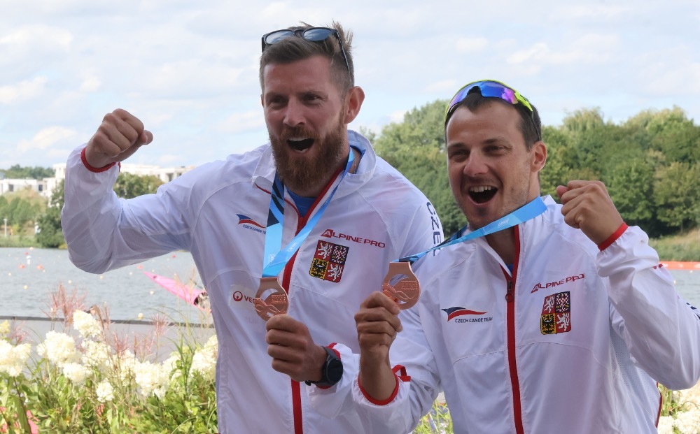 Deblkajak Daniel Havel – Jakub Špicar si dopádloval pro bronz
