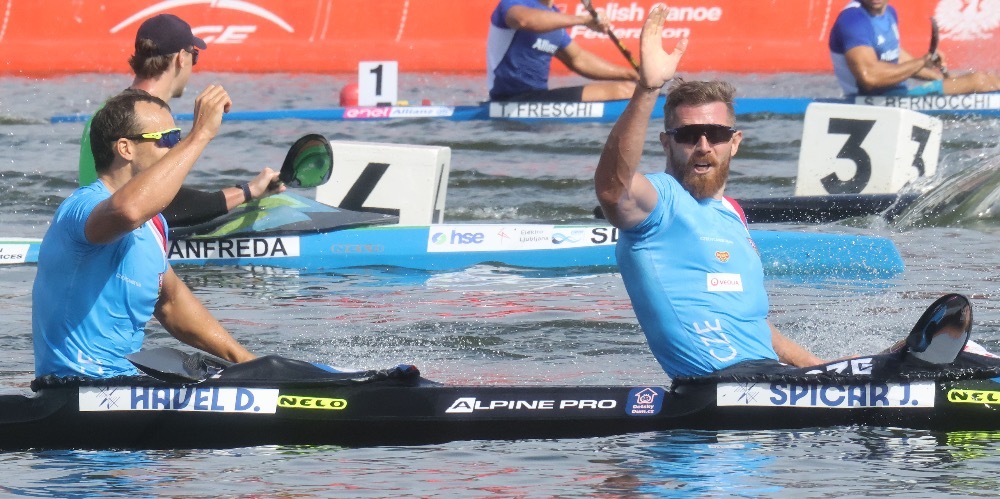 Deblkajak Daniel Havel – Jakub Špicar si dopádloval pro bronz