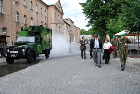 Dekontaminace techniky