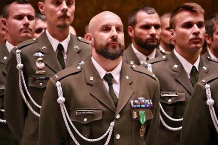 Dekorovaní vojáci z mise EUTM