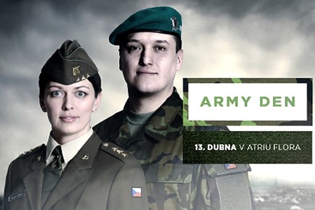 Poznejte armádu zblízka během Army dne na pražské Flóře