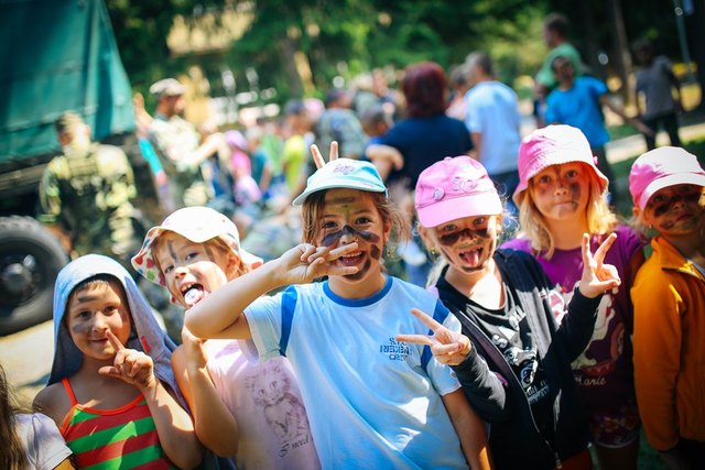 Dětský tábor v Zubří zažil vojenské dopoledne