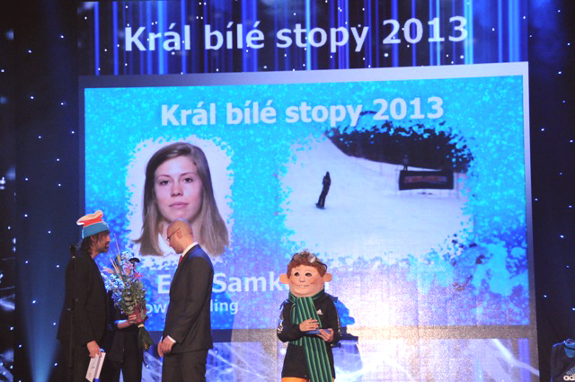 Druhé místo v anketě obsadila Eva Samková