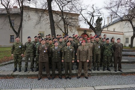 Začalo první ze tří cvičení Mnohonárodního praporu vojenské policie NATO
