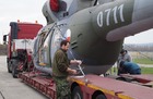 Přeprava vrtulníků W-3A na generální opravu do Polska (4)