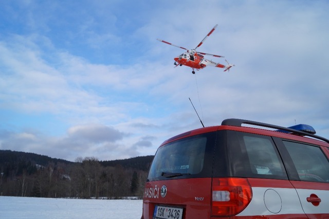 cvičení složek IZS, Šumava